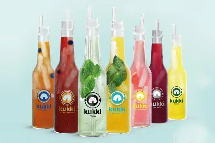Kukki Cocktails Sorten Flaschen